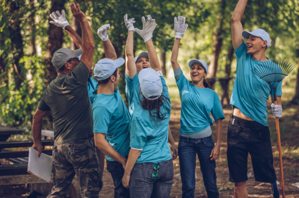 Group of Volunteers