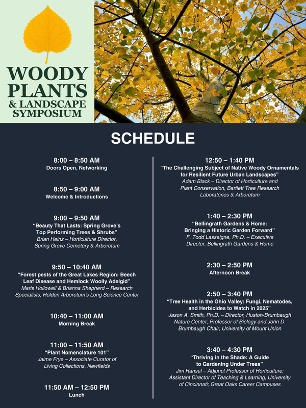 Symposium Schedule
