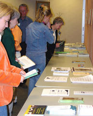 handouts at an educational program