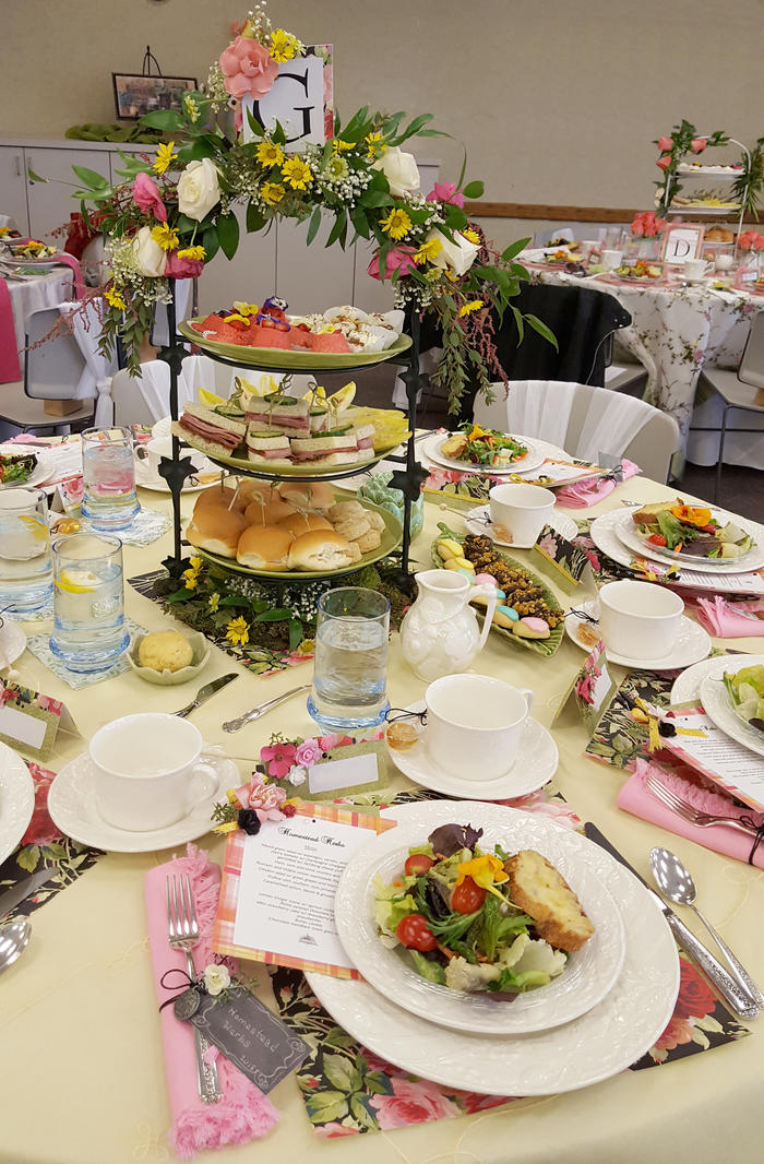 Spring Tea Table